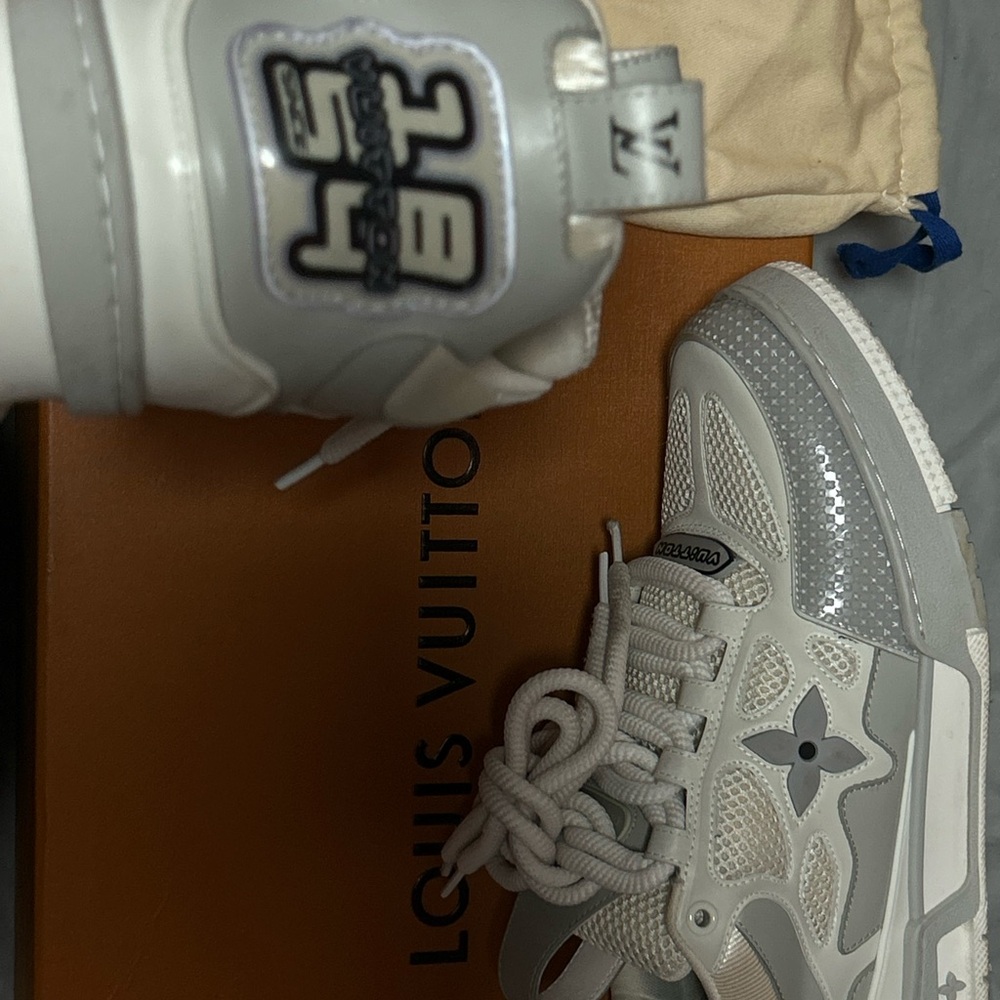 Louis Vuitton White Sneakers - Picture 2 of 4